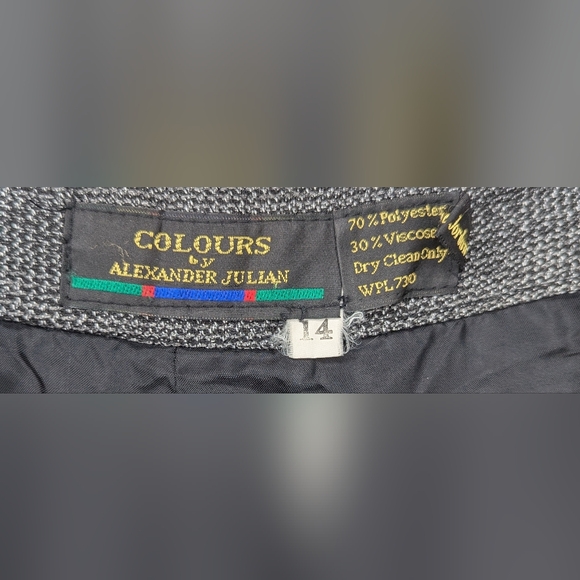 Colours by Alexander Julian Women's Size 14 Pants - Picture 3 of 3